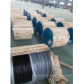 Cable de cobre trenzado de PVC verde 2/0 AWG
